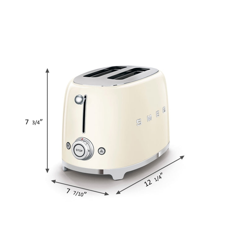 NIB SMEG Union Jack 2-Slice Toaster - Red, White, and Blue - Picture 6 of 8